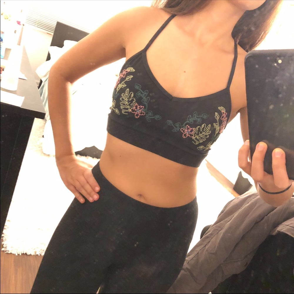 Betsey Johnson print knit sports bra - Picture 2 of 4